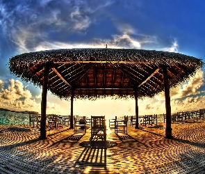 Niebo, Architektura, Bahama, Hotel