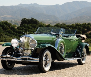 Duesenberg J Dual Cowl, Phaeton by LeBaron, Zabytkowy