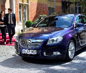 Para, Budynek, Granatowy, Opel Insignia Ecoflex