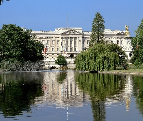 Staw, Pałac, Park, Zieleń