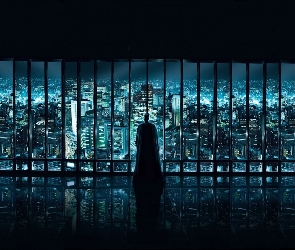 Batman, Miasto, Okno, Panorama