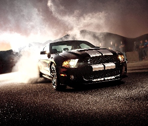 Palenie, Opon, Ford Mustang Shelby