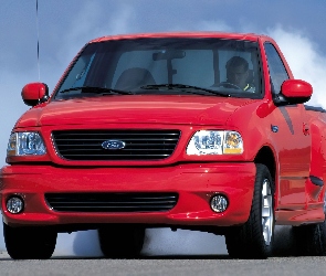 Ford F, 150, Czerwony