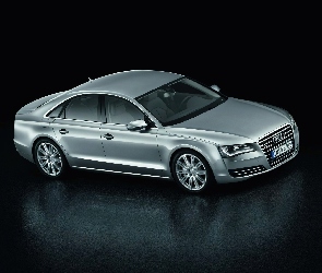 Audi A8 D4, Profil, Srebrne