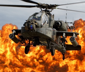 Helikopter, Ogień