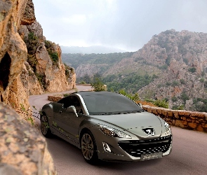 Droga, Peugeot 308Rz, Góry