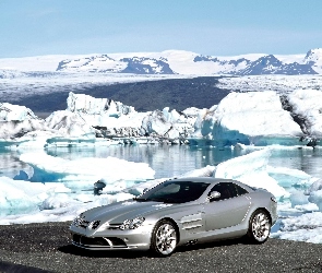 Góry, Rzeka, Mercedes SLR