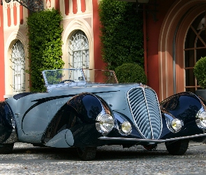 Zabytkowy, Samochód, Delahaye 135 M, Kabriolet