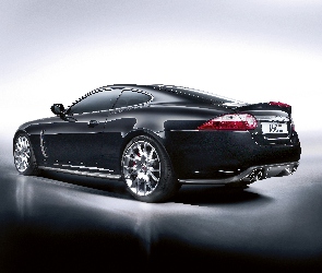Samochód, Jaguar XK, Czarny
