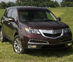 Bordowa, Dyferencjał, Acura MDX