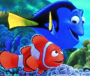 Gdzie jest Nemo, Rybki, Dwie, Finding Nemo
