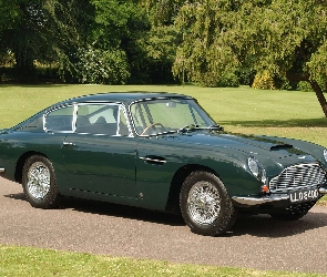 Zielony, Lampy, Aston Martin DB6