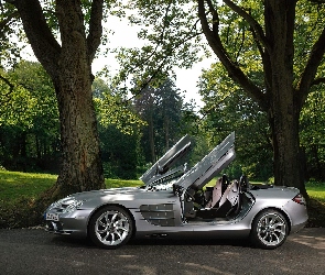 Otwarte, Drzwi, Mercedes SLR