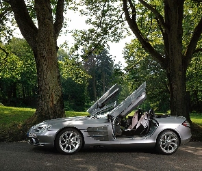 Mercedes SLR, Drzwi, Otwarte