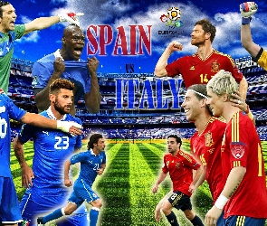 Euro 2012, Włochy, Hiszpania