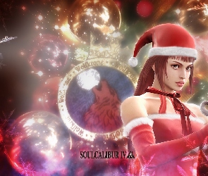 Miecz, Bombki, Kobieta, Soul Calibur IV, Hilde, Święta