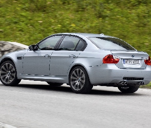 BMW M3, Lampy, Czerwone, Biało