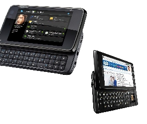 Profil, Czarny, Nokia N900, Wyświetlacz