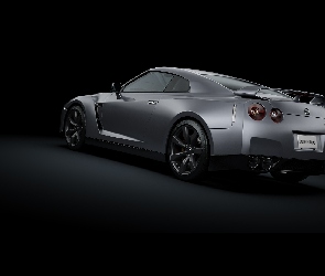 Szary, Nissan GTR R35