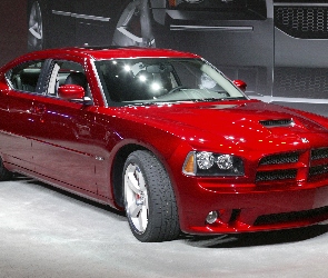 Czerwony, Dodge Charger, Nowy