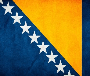 Bośnia i Hercegowina, Flaga