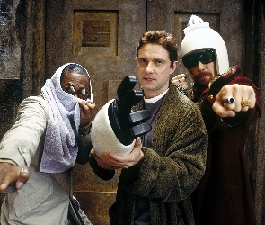 dłoń, postacie, Hitchhikers Guide To The Galaxy, Martin Freeman