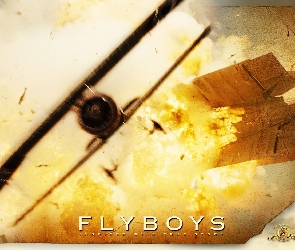 eksplozja, dwupłat, Flyboys