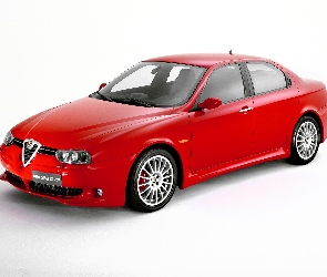 Alfa Romeo 166, Sedan, Czerwone