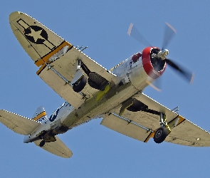 Podwozie, P-47D Thunderbolt