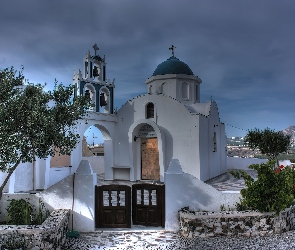 Cerkiew, Grecja, Santorini