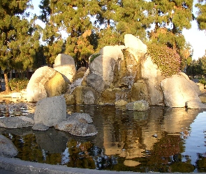 Park, Kalifornia, Fontanna