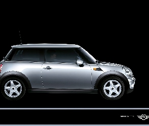 Prawy, Profil, Mini Cooper