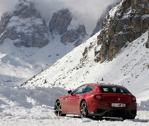 Ferrari FF, Śnieg