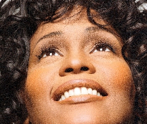 Uśmiechnięta, Twarz, Whitney Houston
