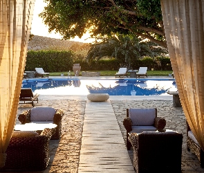 Basen, Fotele, Patio