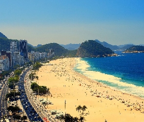 Plaża, Rio De Janerio, Copacabana