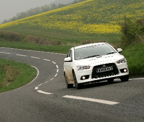 Kręta, Droga, Mitsubishi Lancer