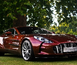 Wiśniowy, Aston Martin One-77
