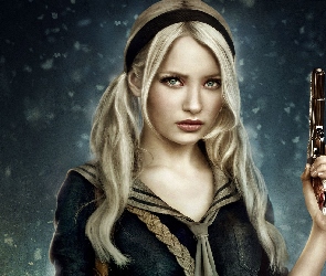 Blondynka, Pistolet