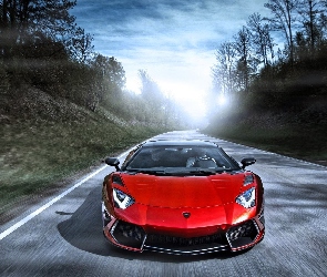 Droga, Las, Lamborghini Aventador