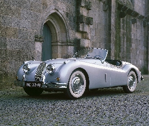 Samochód, Zabytkowy, Jaguar XK140