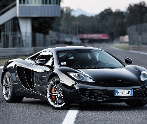 Czarny, McLaren MP4-12C Spider