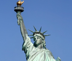 Statua, Zjednoczone, Stany, Wolności