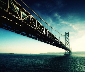 Golden Gate, Chmury, Ocean, San Francisco, Most