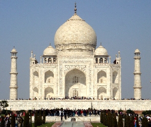 Indie, Tadź Mahal, Agra
