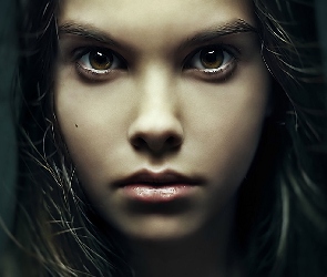 Oczy, Twarz, Kobieta, Portret