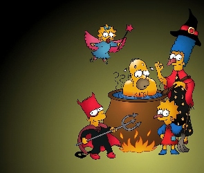 The Simpsons, Garnek, Simpsonowie