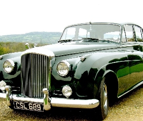 Zielony, Retro, Bentley