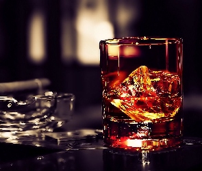 Drink, Popielniczka, Cygaro