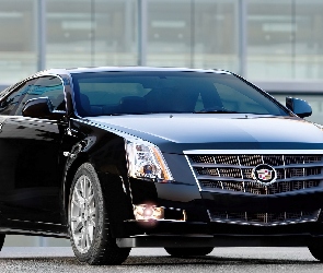 Czarny, Samochód, Cadillac SRX Coupe